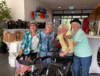 Gruppenbild Seniorinnen Haus Eichholzgärten nach Rollstuhltanz
